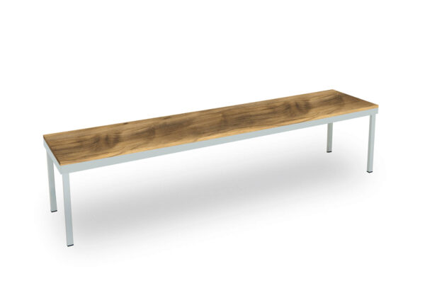 Wide cloakroom bench