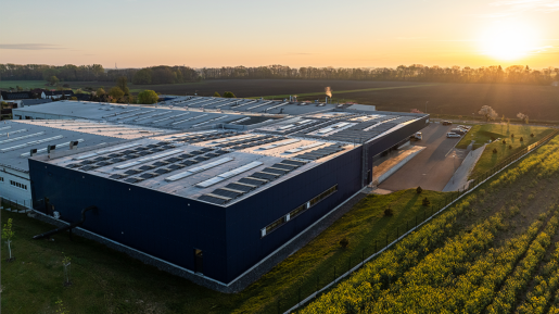 In 2024, Tritón Pardubice, s.r.o. put into operation its own photovoltaic power plant with an output of 180 kWp.